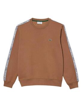 Sweat Lacoste Classic Fit Marrom para Homem