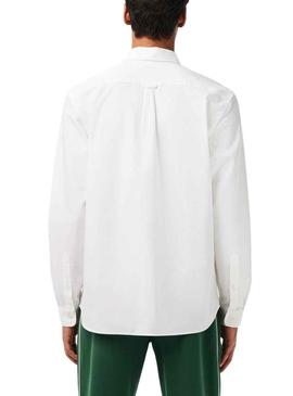 Camisa Lacoste Casual Branco para Homem