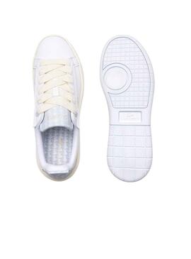 Sapatilhas Lacoste Carnaby Plat 223 Branco Mulher