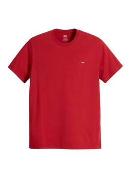 T-Shirt Levis Original Vermelho para Homem