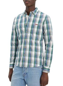 Camisa Levis Battery Frames Verde para Homem