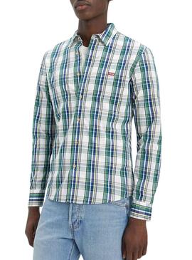 Camisa Levis Battery Frames Verde para Homem