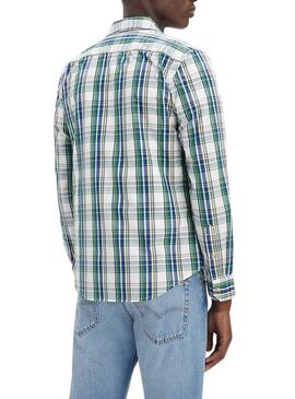 Camisa Levis Battery Frames Verde para Homem