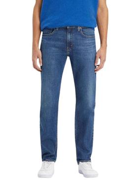 Calças Jeans Levis 502 Taper Azul para Homem