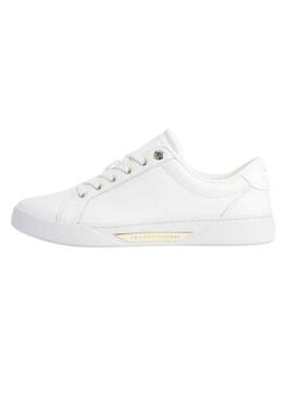 Sapatilhas Tommy Jeans Golden Branco para Mulher