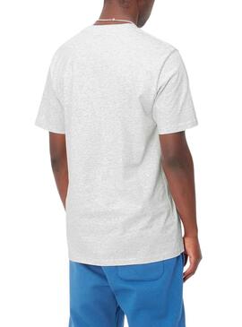 T-Shirt Carhartt Script Cinza para Homem