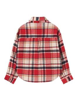 Overshirt Mayoral Frames Vermelho para Menina