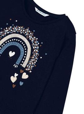 Set Mayoral Leggings Azul Marinho para Menina