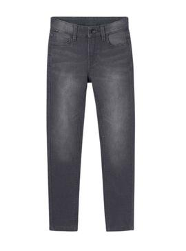 Calças Mayoral Soft Denim Cinza para Menino