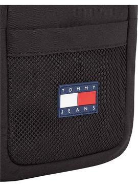 Bolsa Tommy Jeans Repórter Híbrido Preto Homem