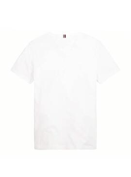 T-Shirt Tommy Hilfiger Logo Branco Menina