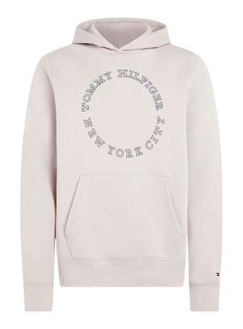 Sweat Tommy Hilfiger Jumpsuittipo Roundall Bege