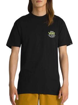 T-Shirt Vans Suporte ST Classic Preto para Homem