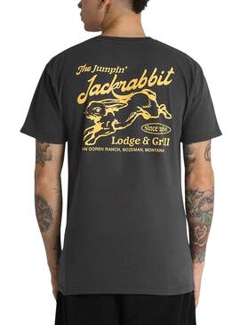 T-Shirt Vans Jack Rabbits Preto para Homem