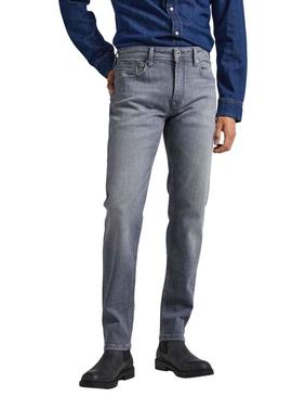 Calças Jeans Pepe Jeans Escotilha Cinza para Homem