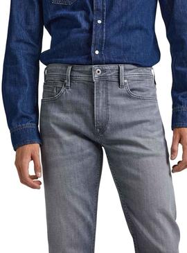 Calças Jeans Pepe Jeans Escotilha Cinza para Homem