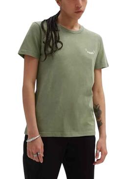 T-Shirt Vans Open a Peace Verde para Mulher