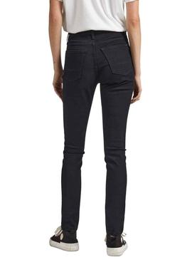 Calças Jeans Pepe Jeans Regent Preto Mulher