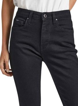 Calças Jeans Pepe Jeans Regent Preto Mulher