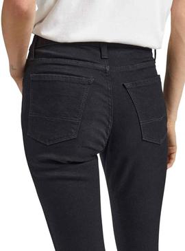 Calças Jeans Pepe Jeans Regent Preto Mulher