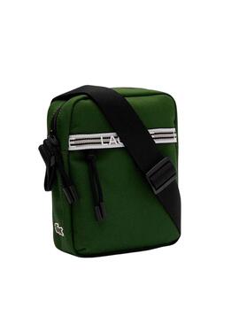 Bolsa de Ombro Lacoste Vertical Camera Verde Homem