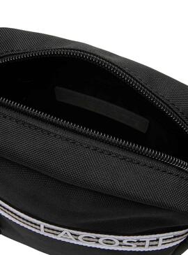 Bolsa de Ombro Lacoste Vertical Camera Preto Homem