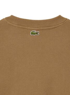 Sweat Lacoste Classic Fit Marrom Homem Mulher