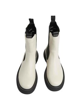 Botas Pepe Jeans Yoko Chelsea Bege para Mulher
