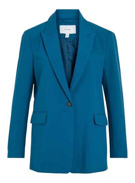 Blazer Vila Viamoni Azul para Mulher