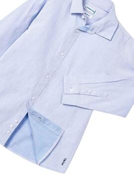 Camisa Mayoral Basic Azul claro para Menino