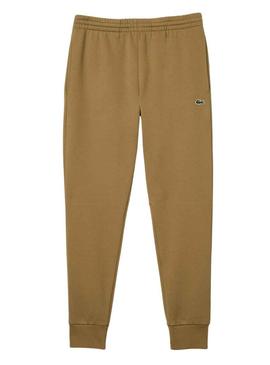 Calças Lacoste Jogger Eco Marrom para Homem