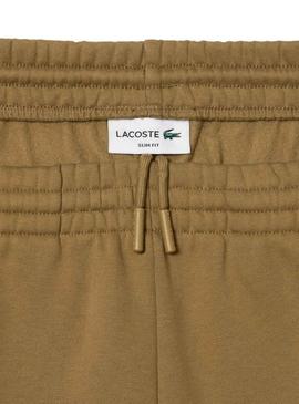 Calças Lacoste Jogger Eco Marrom para Homem