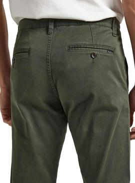 Calças Pepe Jeans Charly Verde para Homem