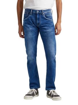 Calças Jeans Pepe Jeans Track Azul para Homem