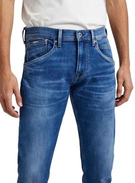 Calças Jeans Pepe Jeans Track Azul para Homem