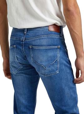 Calças Jeans Pepe Jeans Track Azul para Homem