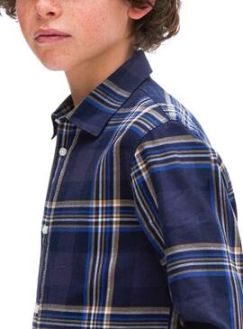 Camisa Mayoral Frames Azul Marinho para Menino