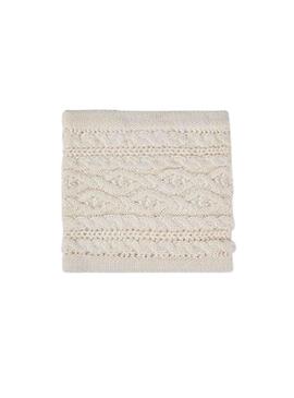 Pescoço Mayoral Tricot Branco para Menina