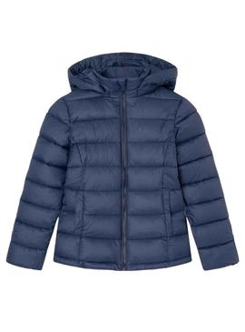 Casaca Acolchoado Pepe Jeans Simone Azul Marinho Menina