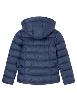 Casaca Acolchoado Pepe Jeans Simone Azul Marinho Menina