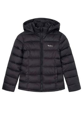 Casaca Acolchoado Pepe Jeans Simone Preto Menina