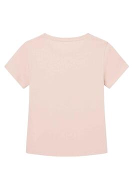 T-Shirt Pepe Jeans Wenda Winter Rosa para Menina