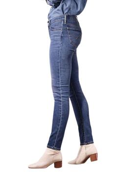 Jeans Levis 711 Skinny Azul para Mulher