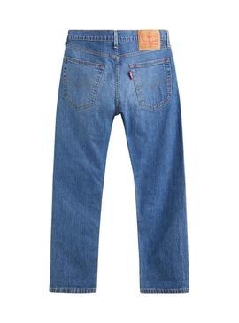 Calças Jeans Levis 502 Taper Azul Homem