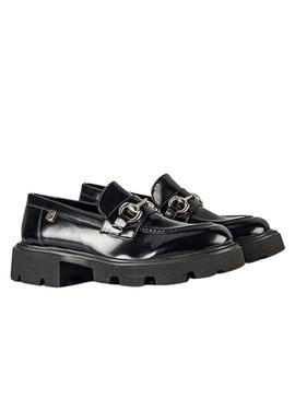 Mocassins Popa Zintia Antik Preto para Mulher