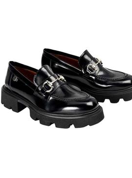 Mocassins Popa Zintia Antik Preto para Mulher