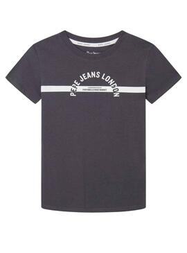 T-Shirt Pepe Jeans Pyton Cinza para Menino