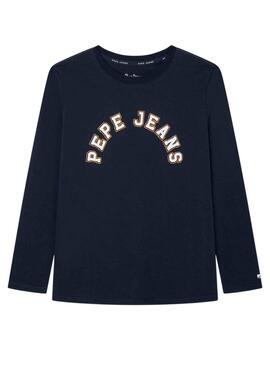 T-Shirt Pepe Jeans Pierce Azul para Menino