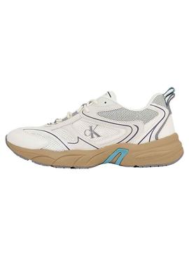 Sapatilhas Calvin Klein Retro Tennis Branco Homem