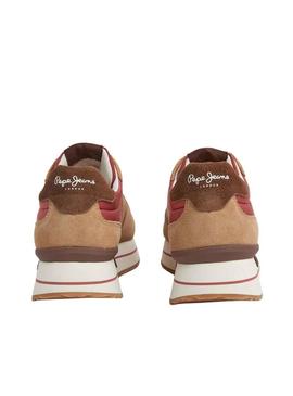 Sapatilhas Pepe Jeans Rusper Queen Marrom Mulher